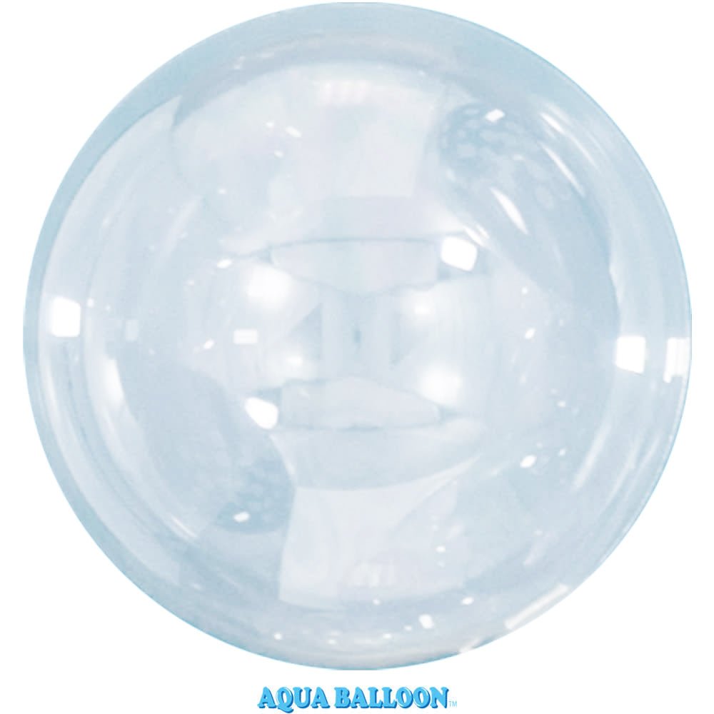 AQUA BALLOONS (CLEAR) - LARGE 24