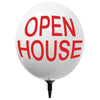 Balloon GIZMO 17 inch GIZMO WHITE WITH RED OPEN HOUSE Vinyl Balloon 35119-M
