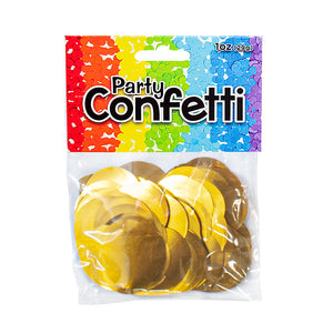 Balloonfetti CHROME CONFETTI - YELLOW GOLD Confetti 00824-BF