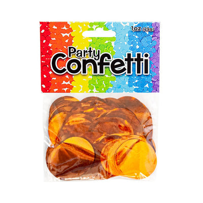 Balloonfetti METALLIC CONFETTI - ORANGE Confetti 00801-BF