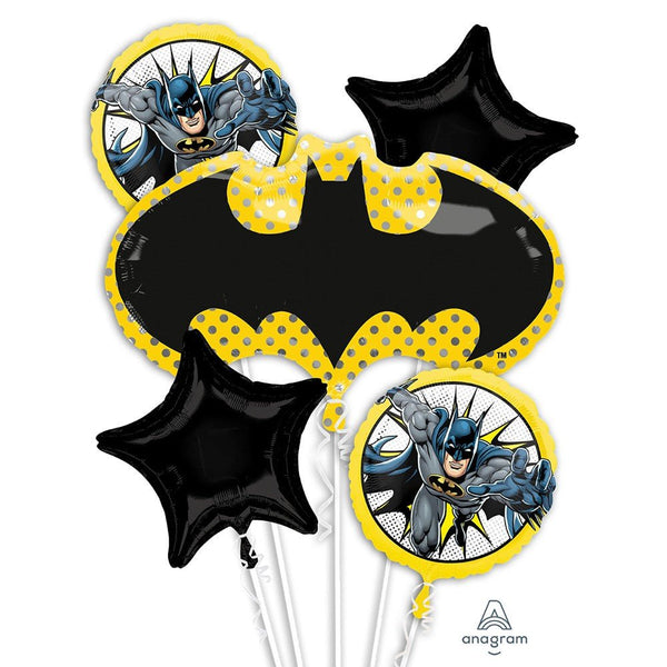 BATMAN LOGO BOUQUET - LA Balloons