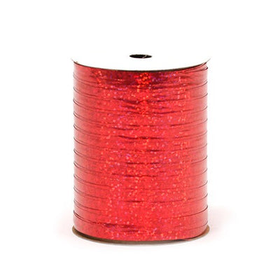 Berwick 3/16 INCH HOLOGRAPHIC CURLING RIBBON - RED (100 YDS.) Ribbon/ String H100252-BER