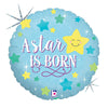 Betallic 18 inch A STAR IS BORN - BOY Foil Balloon 36291P-B-P