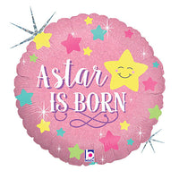 Betallic 18 inch A STAR IS BORN - GIRL Foil Balloon 36289P-B-P