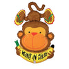 Betallic 45 inch HANG IN THERE! MONKEY Foil Balloon 85683P-B-P