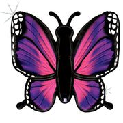 Betallic 46 inch RADIANT BUTTERFLY - PINK Foil Balloon 35777-B-P