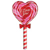 Betallic 60 inch MIGHTY SPECIAL DELIVERY LOVE LOLLIPOP Foil Balloon 25077-B-P