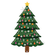 Betallic 60 inch SPECIAL DELIVERY GLITTER CHRISTMAS TREE Foil Balloon 35915-B-P