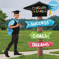 Betallic 60 inch SPECIAL DELIVERY GRAD SIGNS Foil Balloon 25195-B-P