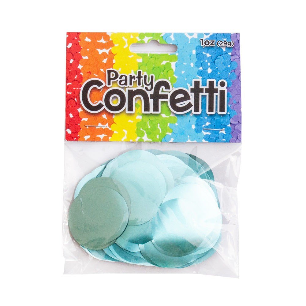 CHROME CONFETTI - LIGHT BLUE