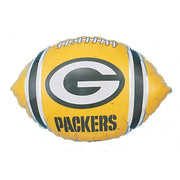 Classic 18 inch NFL GREEN BAY PACKERS FOOTBALL Foil Balloon 88848-C-U