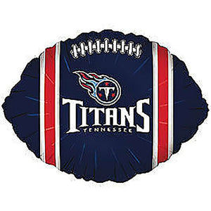 Classic 18 inch NFL TENNESSEE TITANS FOOTBALL Foil Balloon 88827-C-U