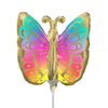 COLORFUL BUTTERFLY MINI SHAPE (AIR FILL ONLY) - LA Balloons