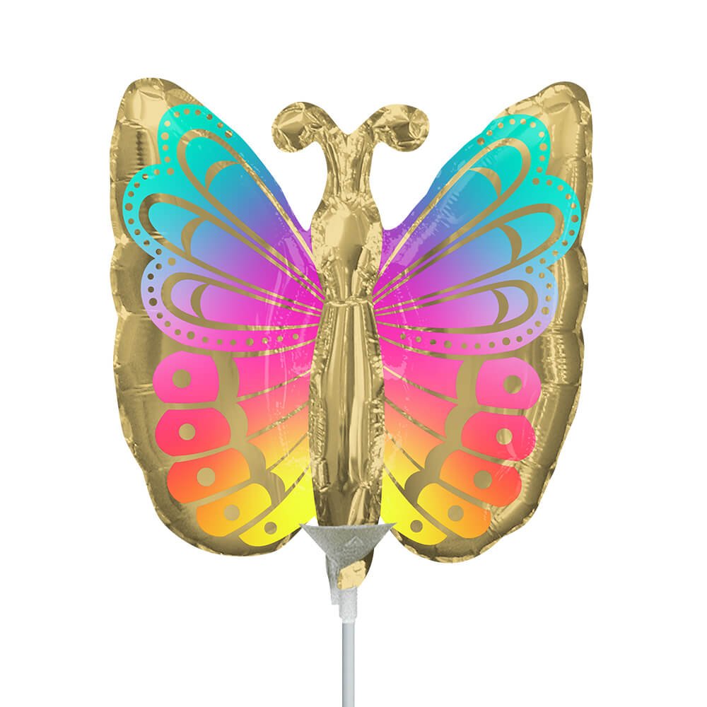 COLORFUL BUTTERFLY MINI SHAPE (AIR FILL ONLY)