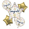 CONFETTI SPRINKLE CONGRATS BOUQUET - LA Balloons
