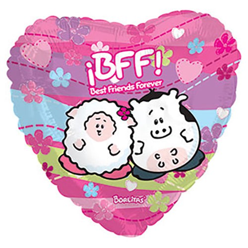 CTI 17 inch VIANY PITA BFF Foil Balloon 217616-C-U