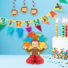 CURIOUS GEORGE HANGING SWIRLS (3 PK) - LA Balloons