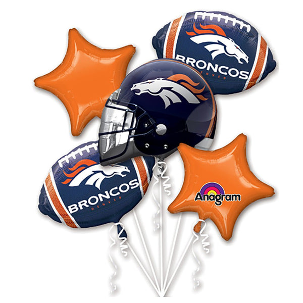 DENVER BRONCOS BOUQUET - LA Balloons
