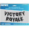 FORTNITE VICTORY ROYALE FOIL LETTER BALLOON BANNER (AIR - FILL ONLY) - LA Balloons
