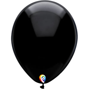 Funsational 12 inch FUNSATIONAL BLACK Latex Balloons