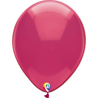 Funsational 12 inch FUNSATIONAL CRYSTAL FUCHSIA Latex Balloons