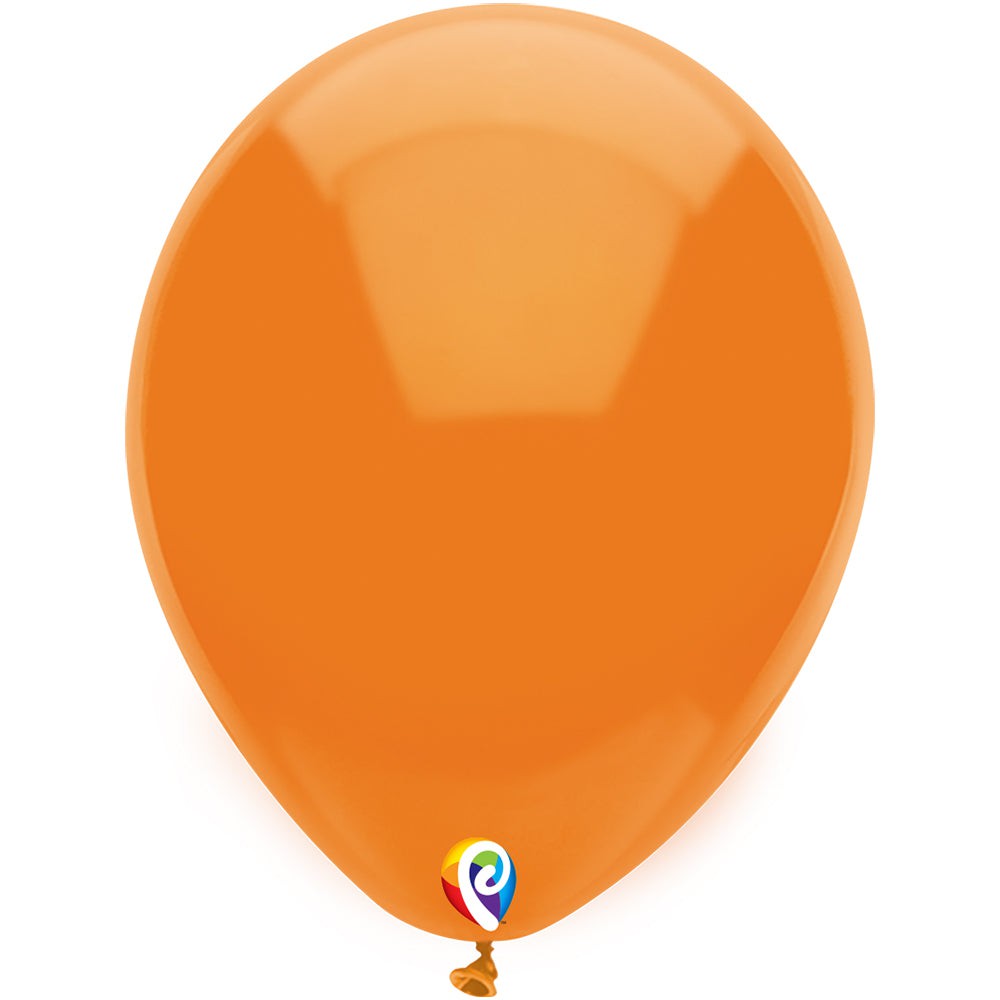 Funsational 12 inch FUNSATIONAL ORANGE Latex Balloons