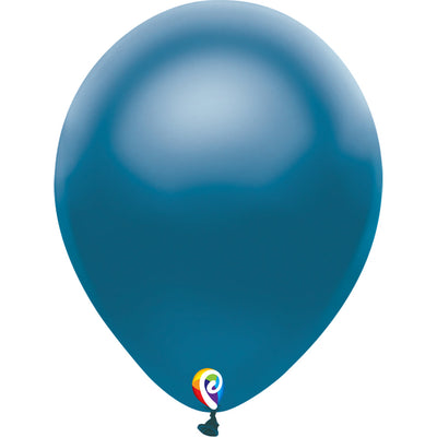 Funsational 12 inch FUNSATIONAL PEARL BLUE Latex Balloons