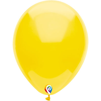 Funsational 12 inch FUNSATIONAL YELLOW Latex Balloons