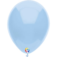 Funsational 7 inch FUNSATIONAL BABY BLUE Latex Balloons 21377-F