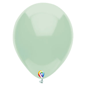 Funsational 7 inch FUNSATIONAL MINT GREEN Latex Balloons 21382-F