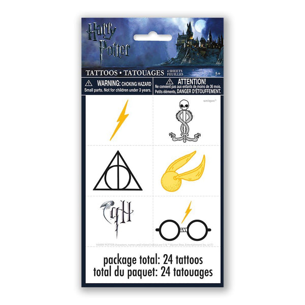 HARRY POTTER TATTOOS (24 PK) - LA Balloons