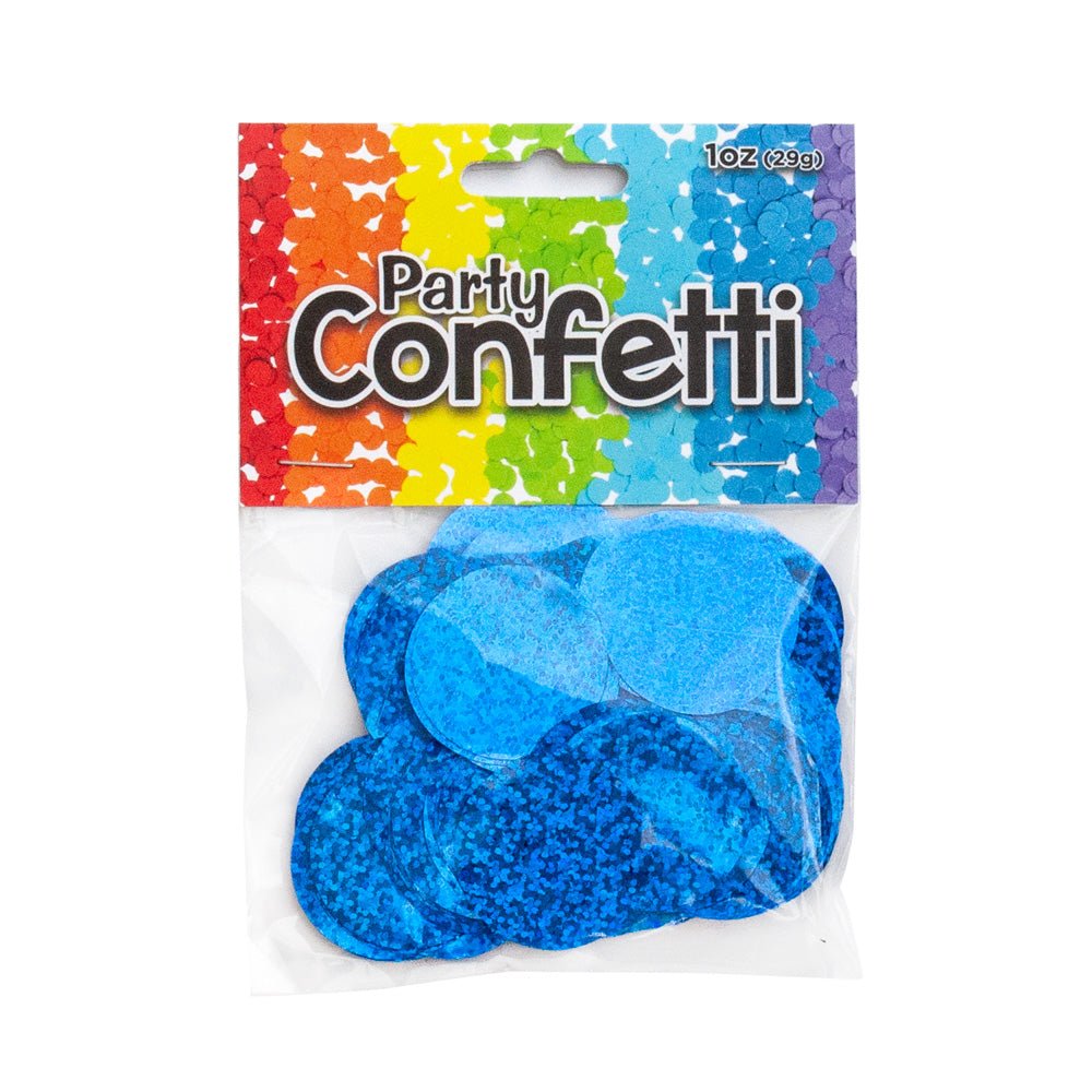 HOLOGRAPHIC CONFETTI - SAPPHIRE BLUE
