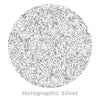 HOLOGRAPHIC CONFETTI - SILVER - LA Balloons