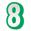 JUST WRITE STICKER NUMBER 8 - LA Balloons