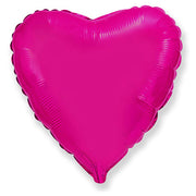 LA Balloons 32 inch HEART - METALLIC FUCHSIA Foil Balloon LAB422-FM