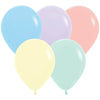 LA Balloons 5 inch BETALLATEX / SEMPERTEX PASTEL MATTE ASSORTMENT Latex Balloons 51518-B