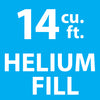 LA Balloons HELIUM FILL - 14 CU. FT. CYLINDER Service HE14