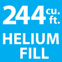 LA Balloons HELIUM FILL - 244 CU. FT. CYLINDER Service HE244