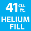 LA Balloons HELIUM FILL - 41 CU. FT. CYLINDER Service HE41