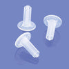 MAXIBASE - BALLOON STICK BASES - CLEAR (100PK) - LA Balloons