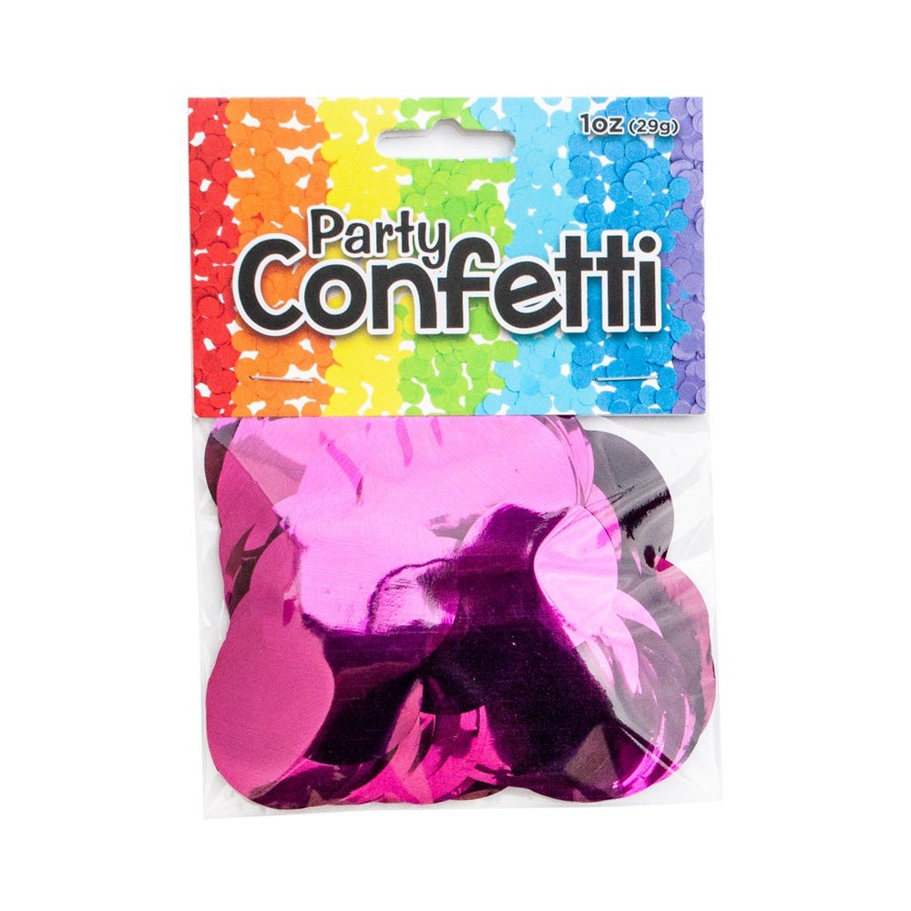 METALLIC CONFETTI - MAGENTA