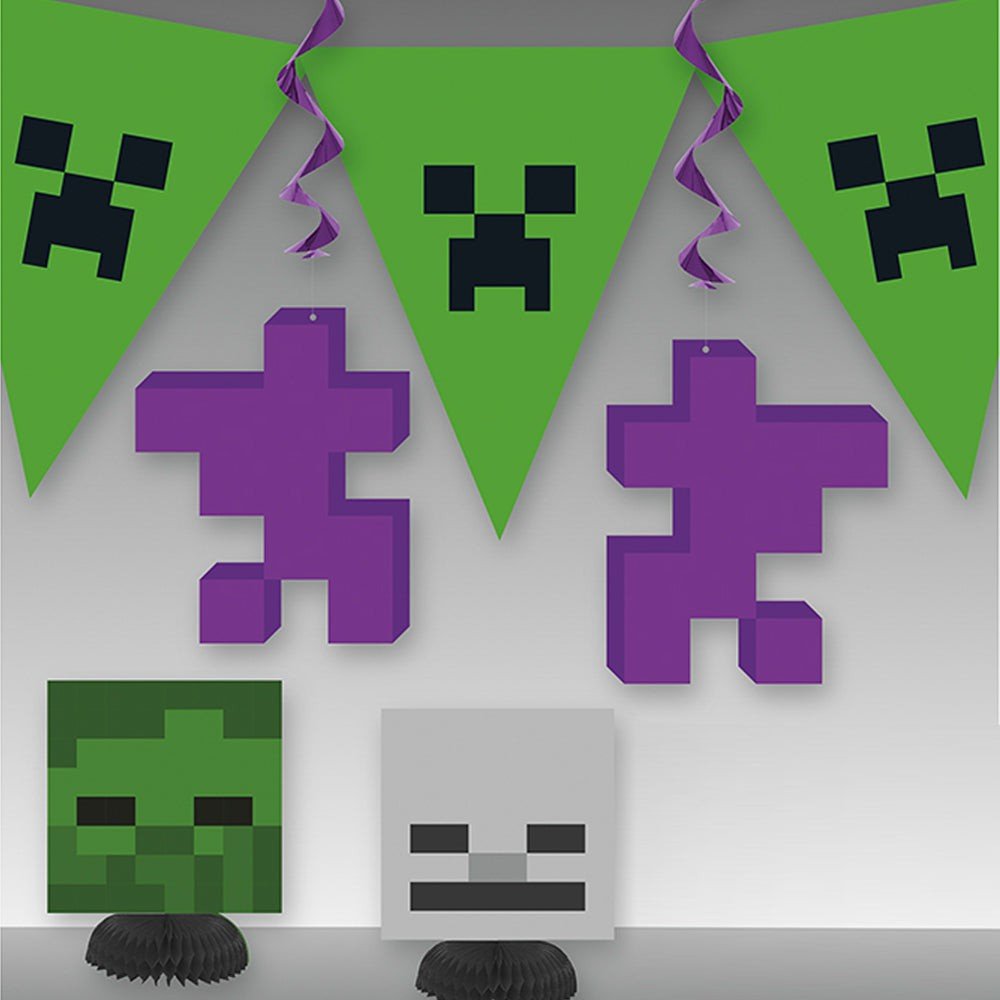 MINECRAFT DECORATION KIT (7 PK)