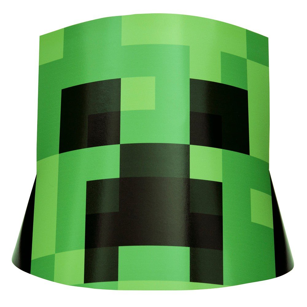 MINECRAFT PARTY HATS (8 PK)