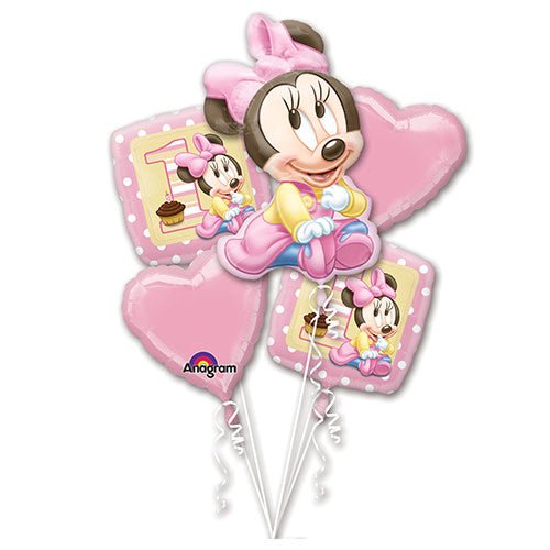 MINNIE 1ST BIRTHDAY GIRL BOUQUET - LA Balloons