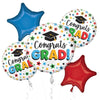 MULTI - COLORED GRAD BOUQUET - LA Balloons