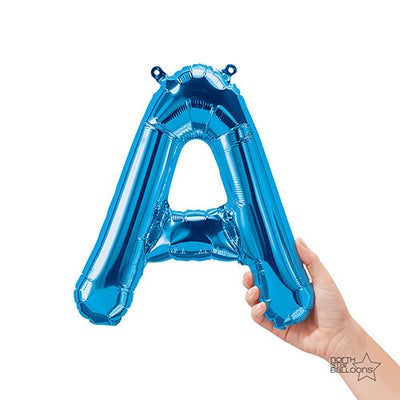 Northstar 16 inch LETTER A - NORTHSTAR - BLUE (AIR-FILL ONLY) Foil Balloon 00531-01-N-P