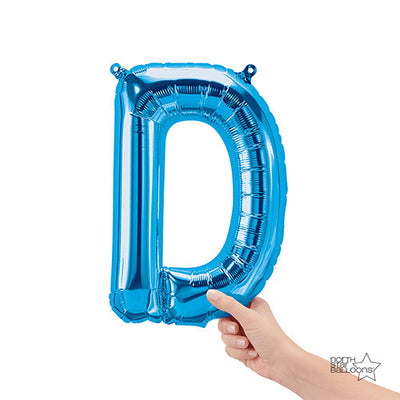 Northstar 16 inch LETTER D - NORTHSTAR - BLUE (AIR-FILL ONLY) Foil Balloon 00534-01-N-P