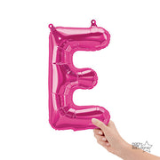 Northstar 16 inch LETTER E - NORTHSTAR - MAGENTA (AIR-FILL ONLY) Foil Balloon 00509-01-N-P