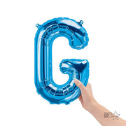 Northstar 16 inch LETTER G - NORTHSTAR - BLUE (AIR-FILL ONLY) Foil Balloon 00537-01-N-P