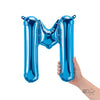 Northstar 16 inch LETTER M - NORTHSTAR - BLUE (AIR-FILL ONLY) Foil Balloon 00543-01-N-P